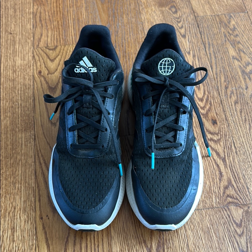 Adidas Summervent Spikeless Golf Sneaker, Black/Mint Size 10